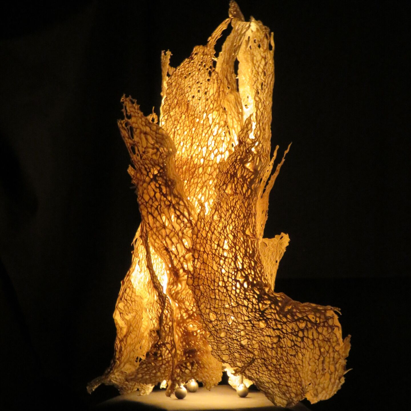 Karla and Jim Elling_Prickly Pear Skeleton Stump Lamp.jpg